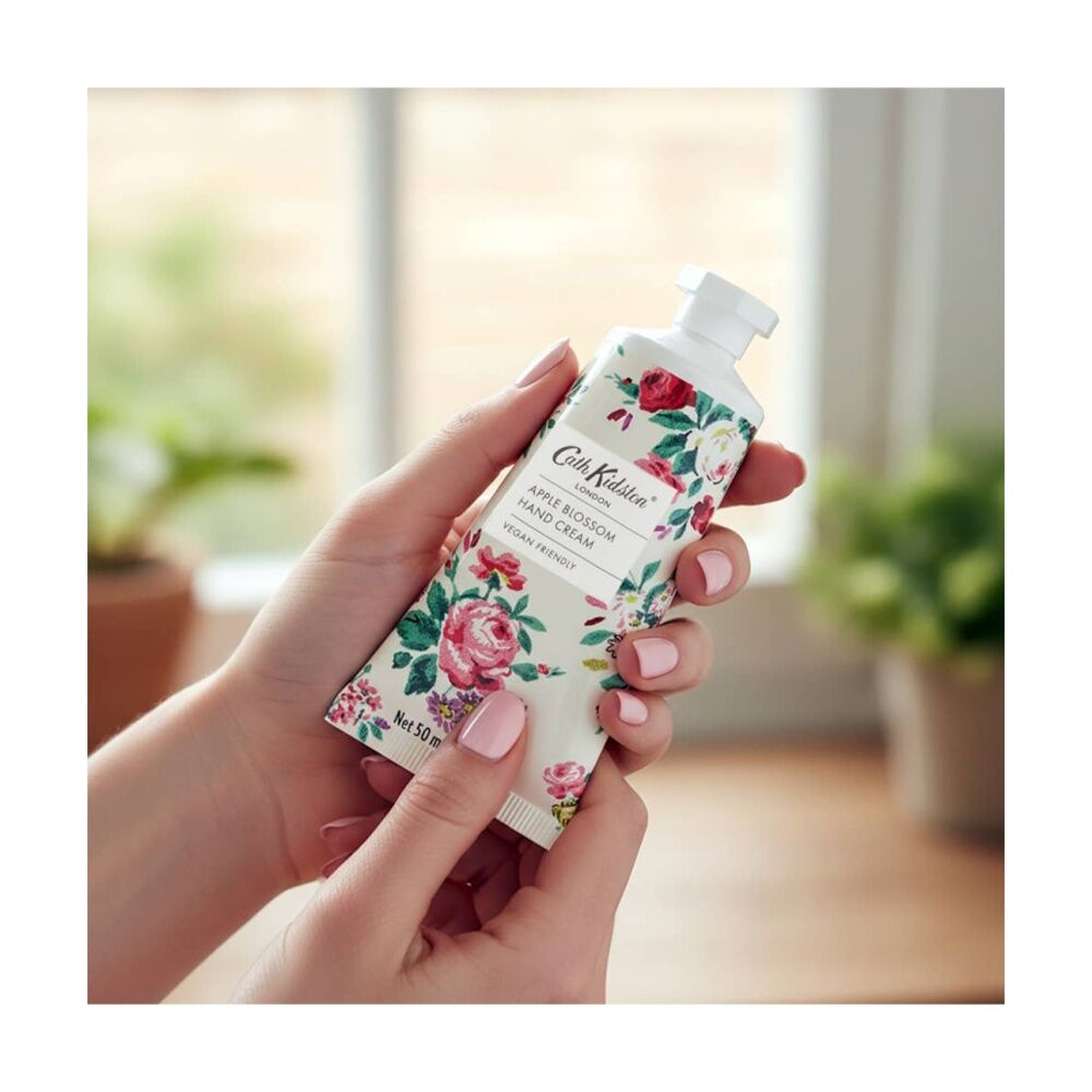 3PK Heathcote & Ivory Cath Kidston Traditional Rose Hand Cream 50ml