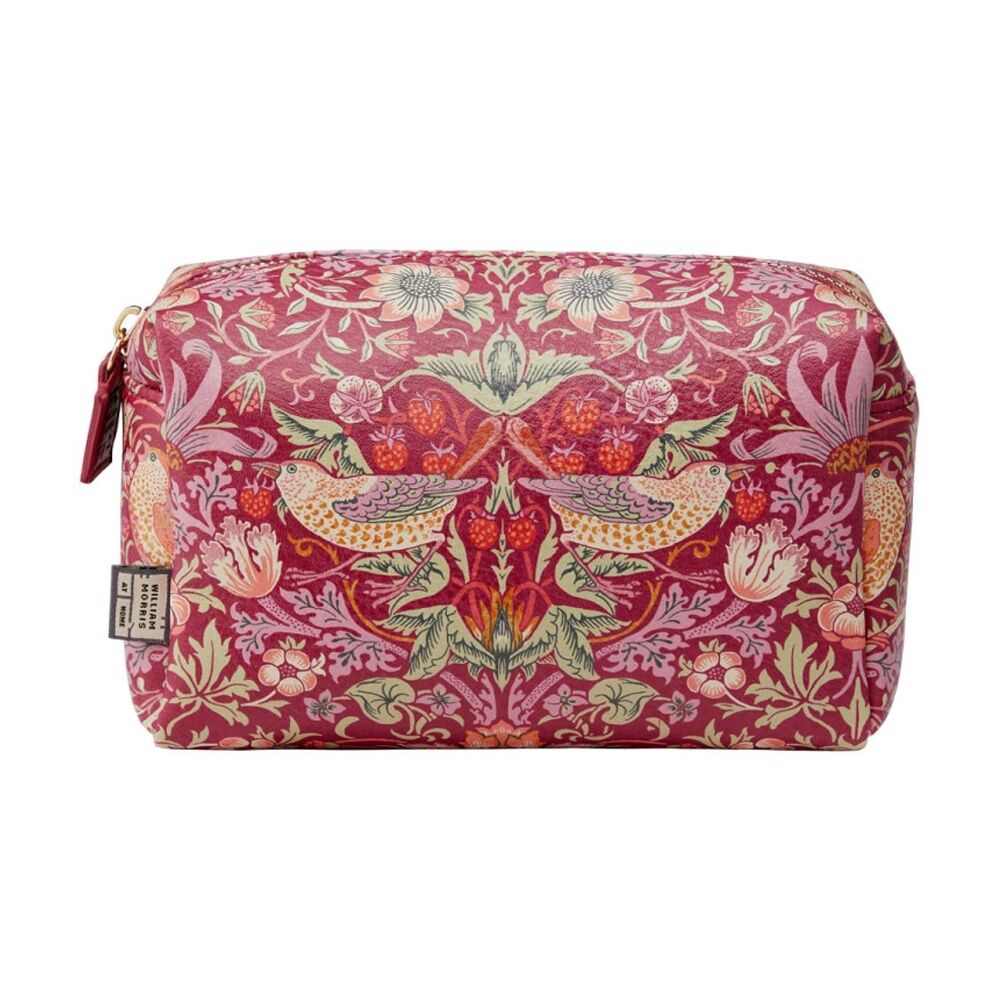 Heathcote & Ivory William Morris Strawberry Thief Toiletry Bag Medium
