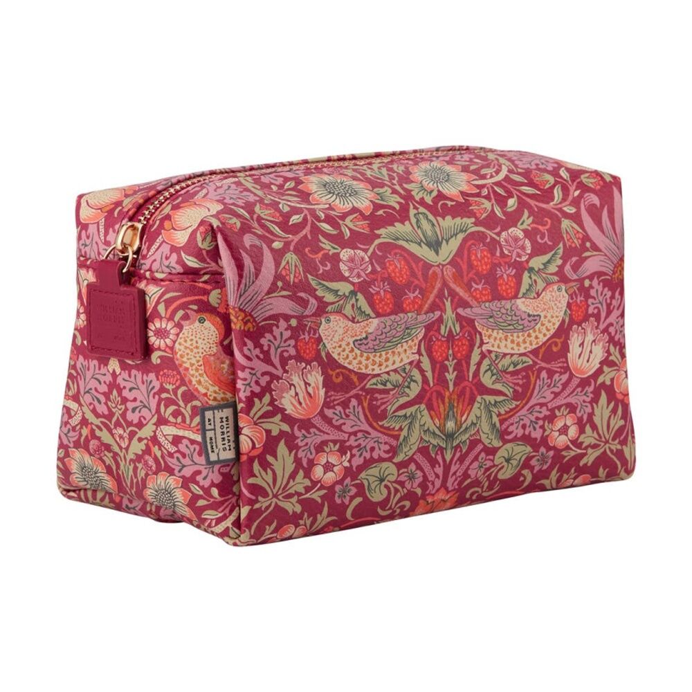 Heathcote & Ivory William Morris Strawberry Thief Toiletry Bag Medium
