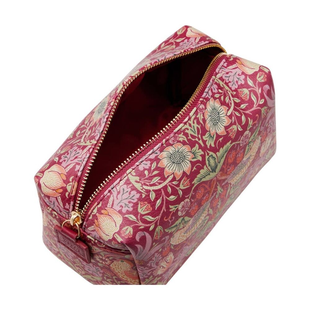 Heathcote & Ivory William Morris Strawberry Thief Toiletry Bag Medium