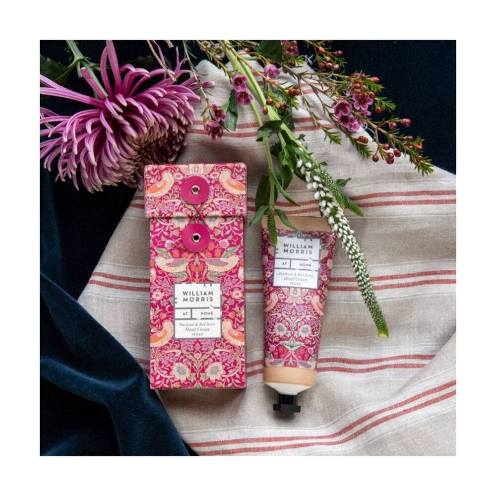 2PK Heathcote & Ivory William Morris Strawberry Thief Hand Cream