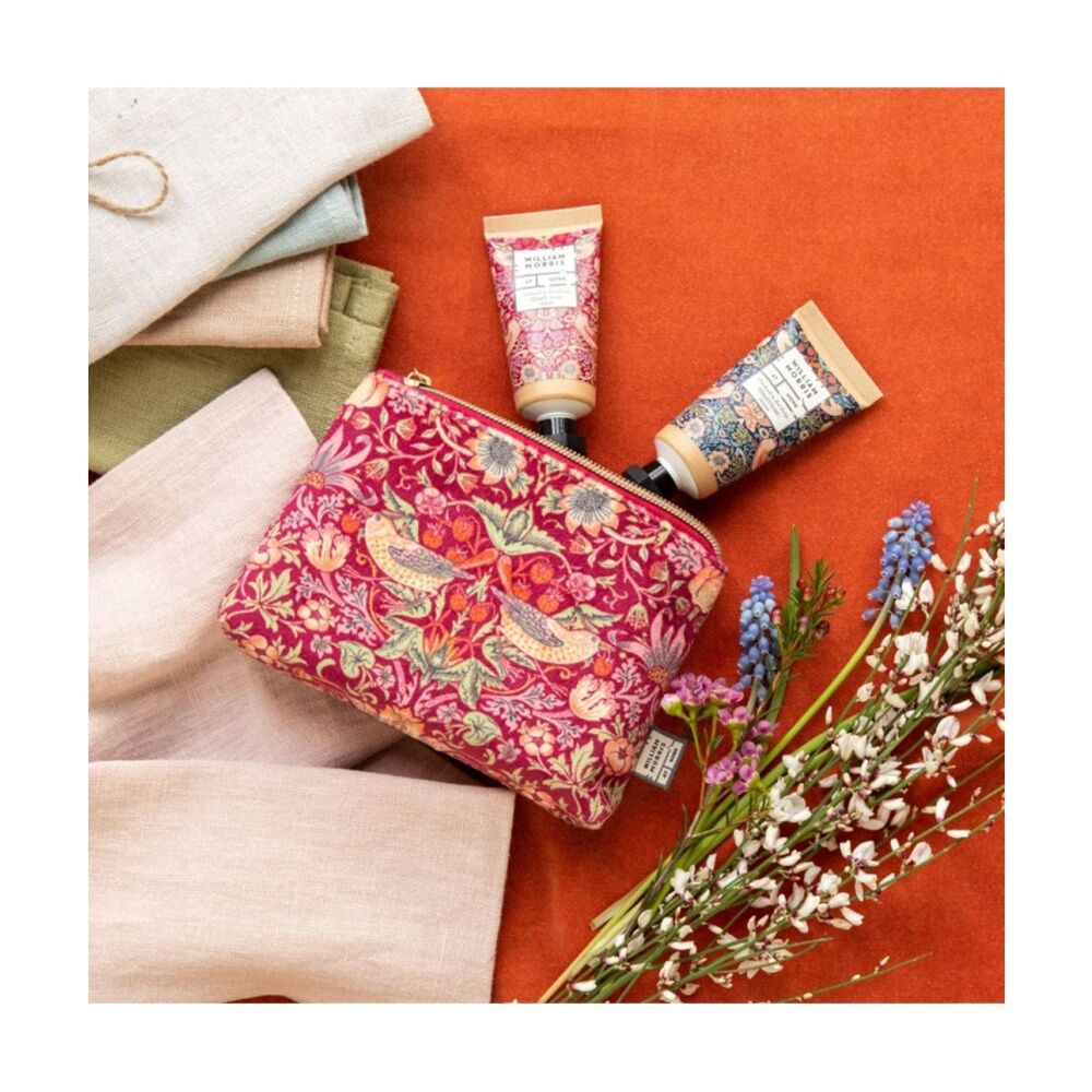 2pc Heathcote & Ivory William Morris Strawberry Thief Hand Creams 30ml