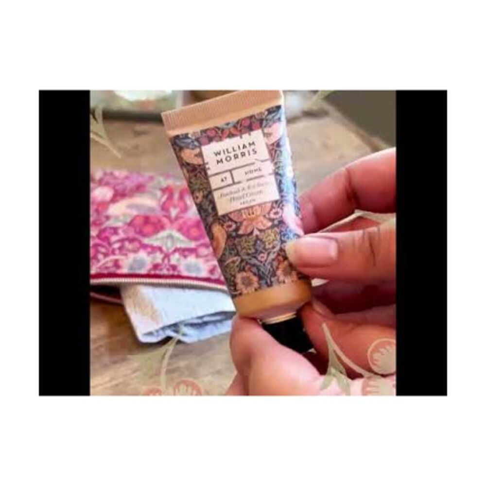 2pc Heathcote & Ivory William Morris Strawberry Thief Hand Creams 30ml