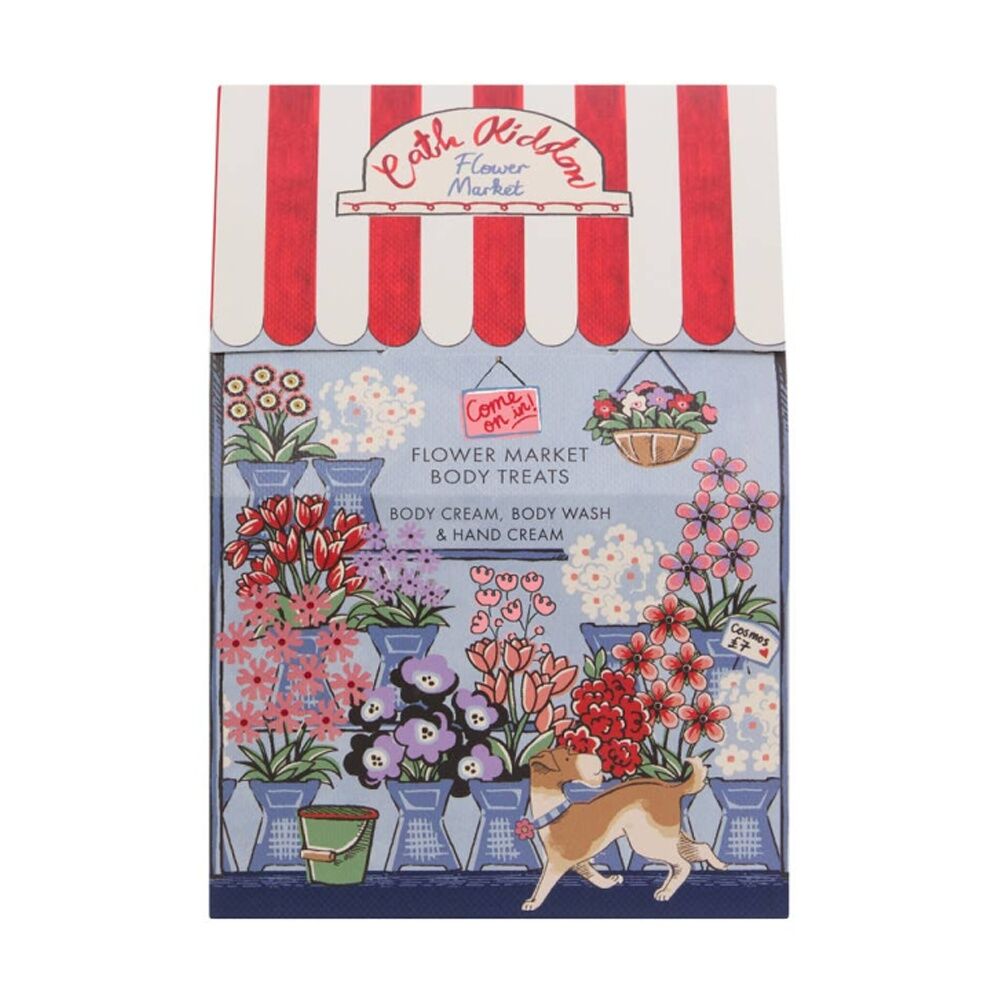 2x 3pc Heathcote & Ivory Cath Kidston Flower Market Flower-Stall Body Treats