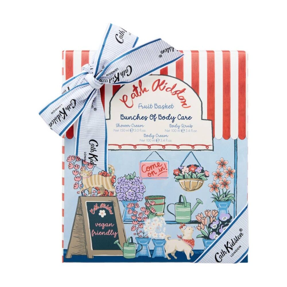 3pc Heathcote & Ivory Cath Kidston Flower Market Bunches Body Care Set