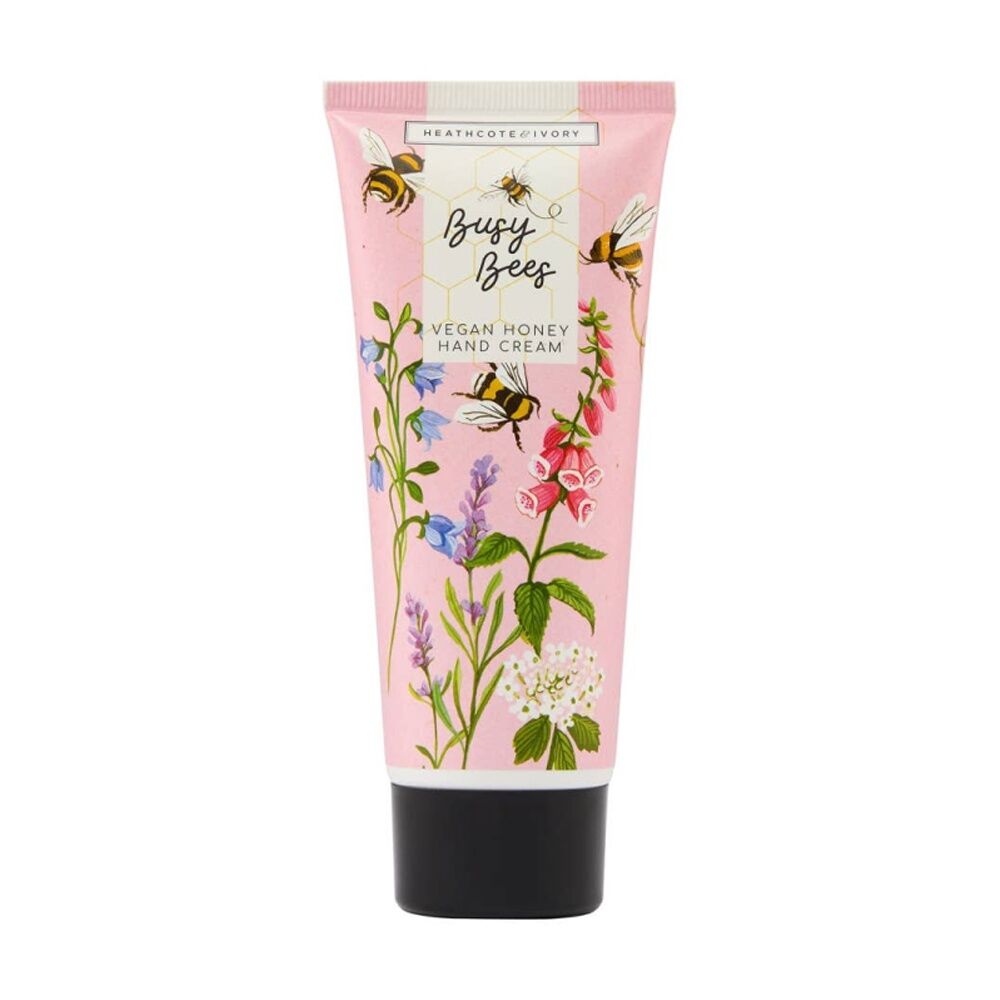 2PK Heathcote & Ivory Busy Bees Orange Blossom Honey Hand Cream 100ml