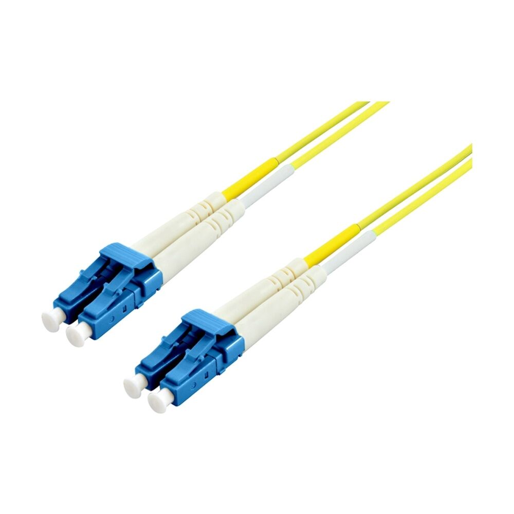 2PK Comsol LC-LC Single-Mode Duplex Fibre Patch Cable LSZH 9/125 OS2 3M