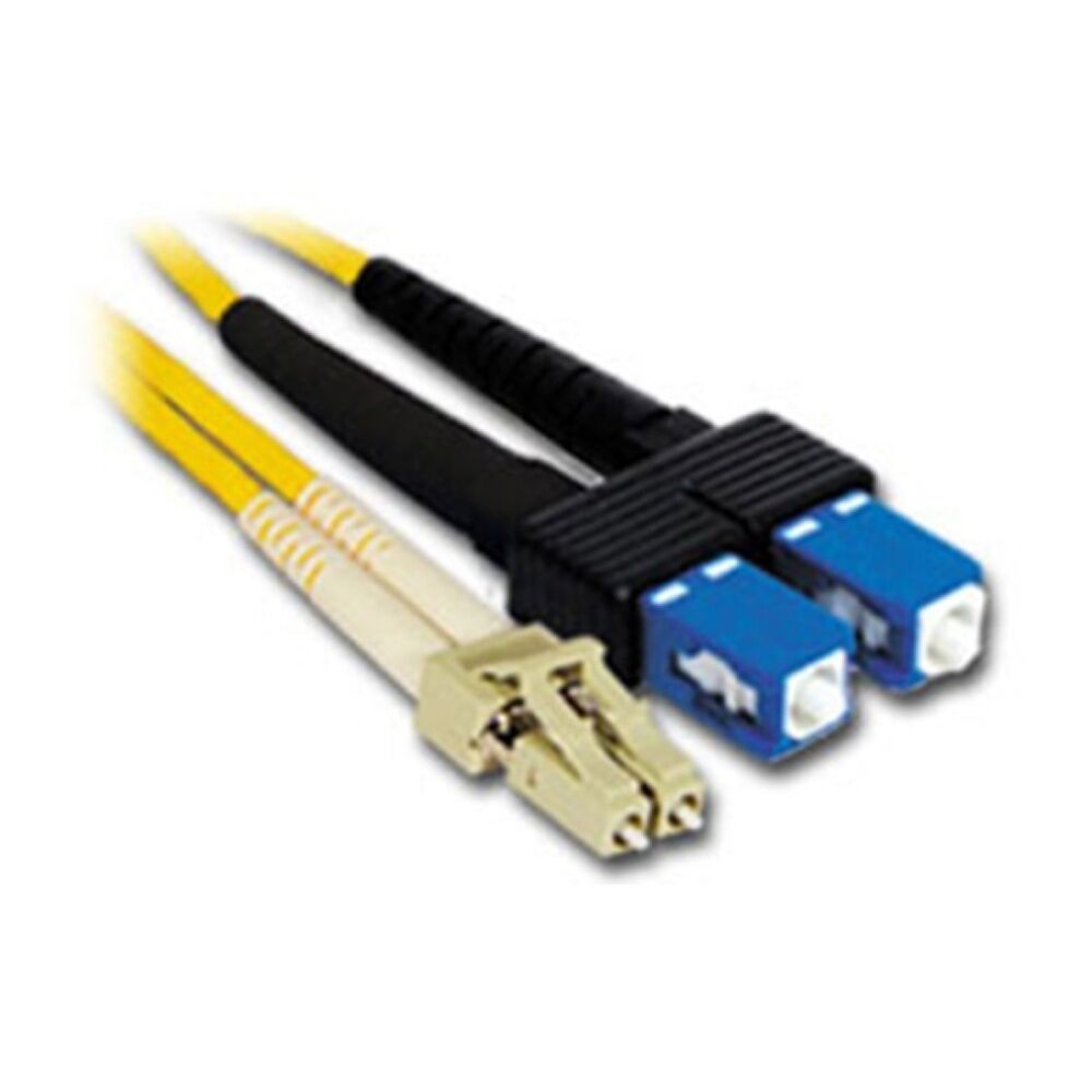 4PK Comsol LC-SC Single-Mode Duplex Fibre Patch Cable LSZH 9/125 OS2 1M