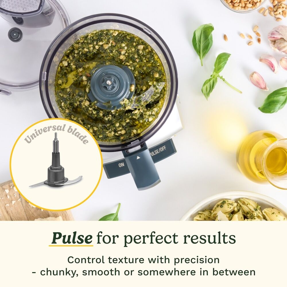 Cuisinart Flex Prep Electric Food Processor 1.1L/5 Cup 240V - Gunmetal Grey