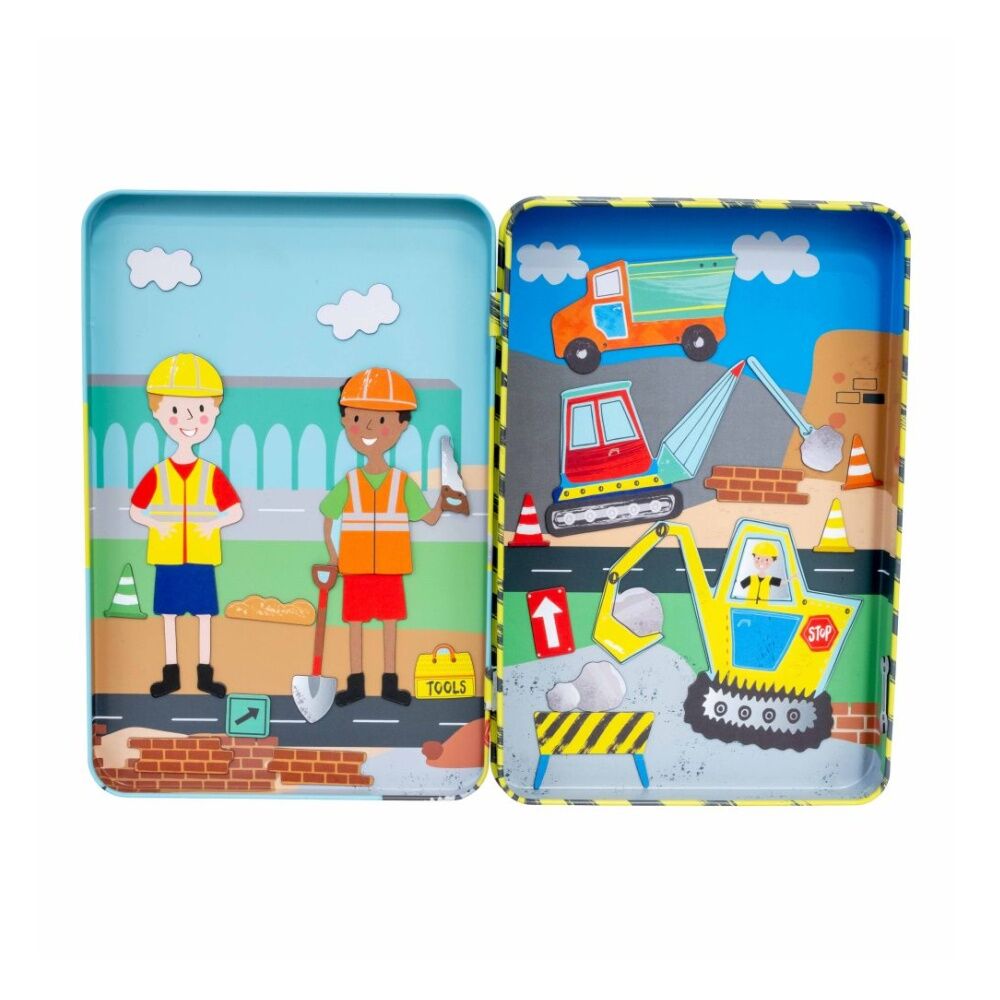 50pc Floss & Rock Magnetic Playtime Construction Portable Play Set 3y+