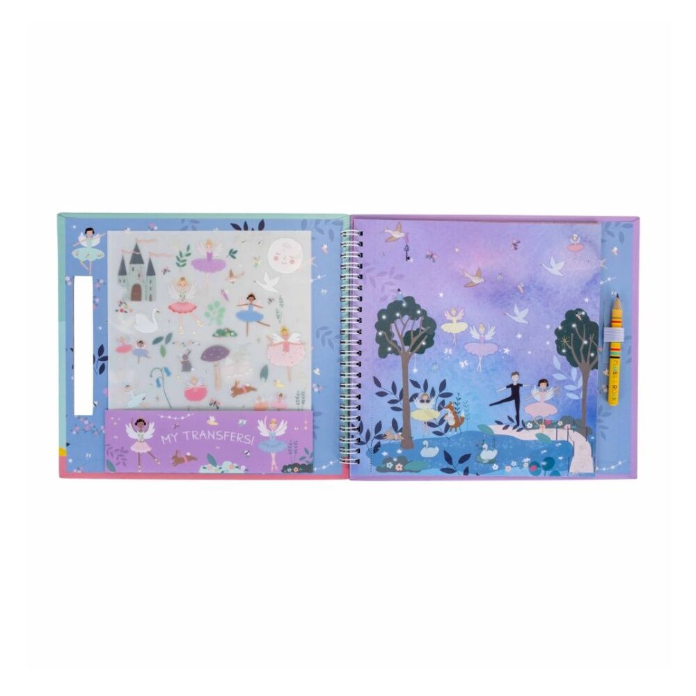Floss & Rock Transfer Fun Enchanted Activity Set 150+ Transfers 3y+ 21x23cm