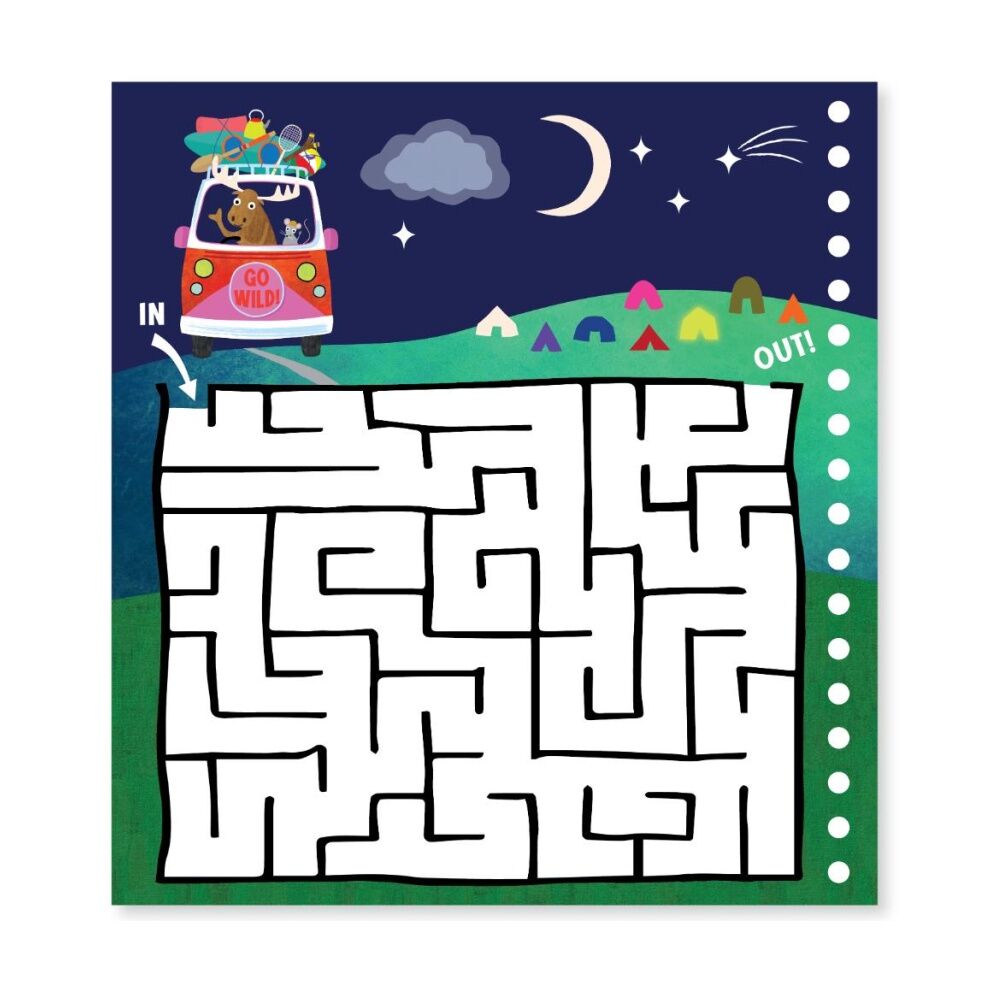 2PK Floss & Rock Water Magic Multiplay Adventure Activity Book Reusable 3y+