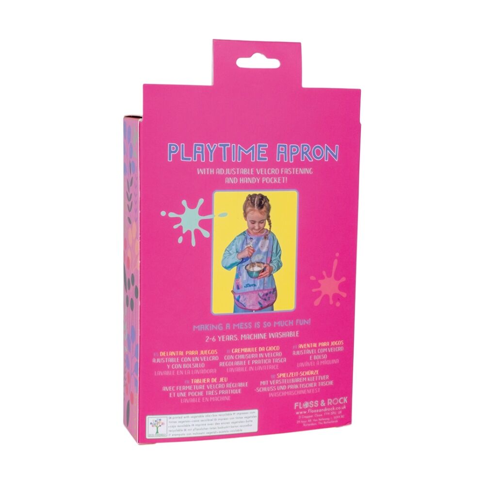 Floss & Rock Playtime Apron Enchanted Magical Design Full-Length Arms Kids
