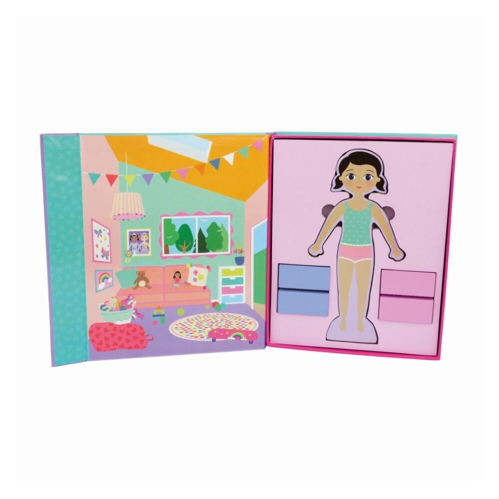 Floss & Rock Magnetic Dress Up Best Friends 70+ Pieces Fold-Out Kids 3y+