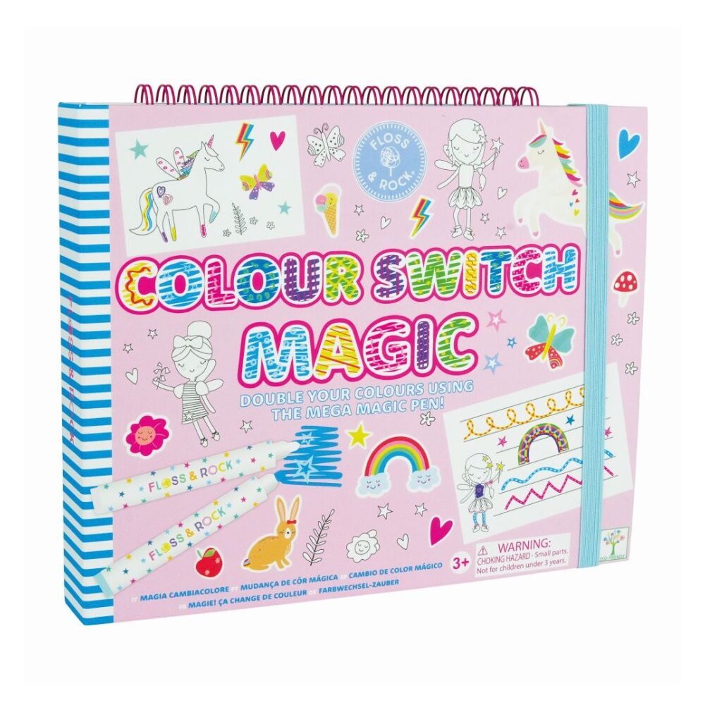 2PK Floss & Rock Colour Changing Switch Magic Rainbow Fairy Activity 3y+