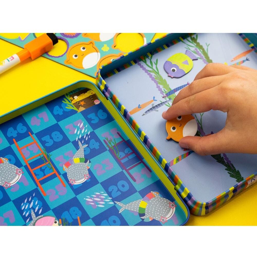 Floss & Rock Magnetic Fun & Games Ocean Educational Playset Kids 3y+