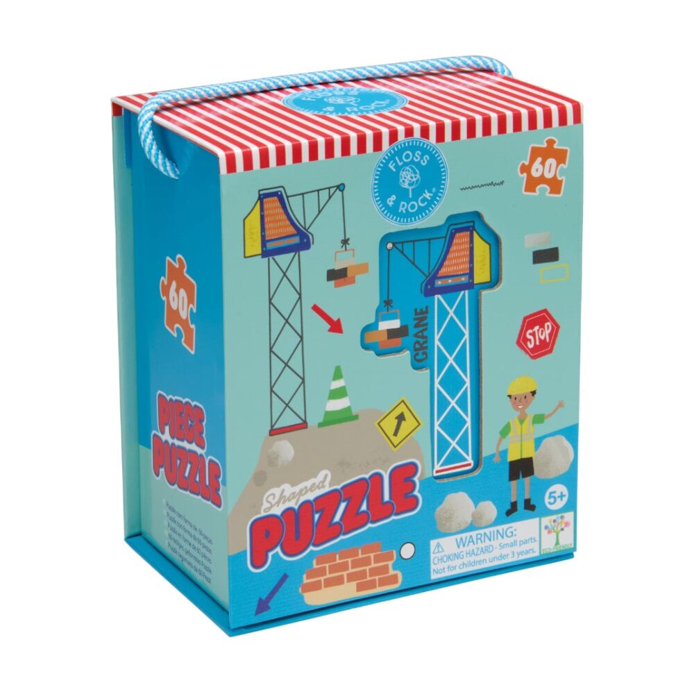 60pc Floss & Rock Kids 5y+ Shaped Jigsaw Puzzle Activity Game Construction