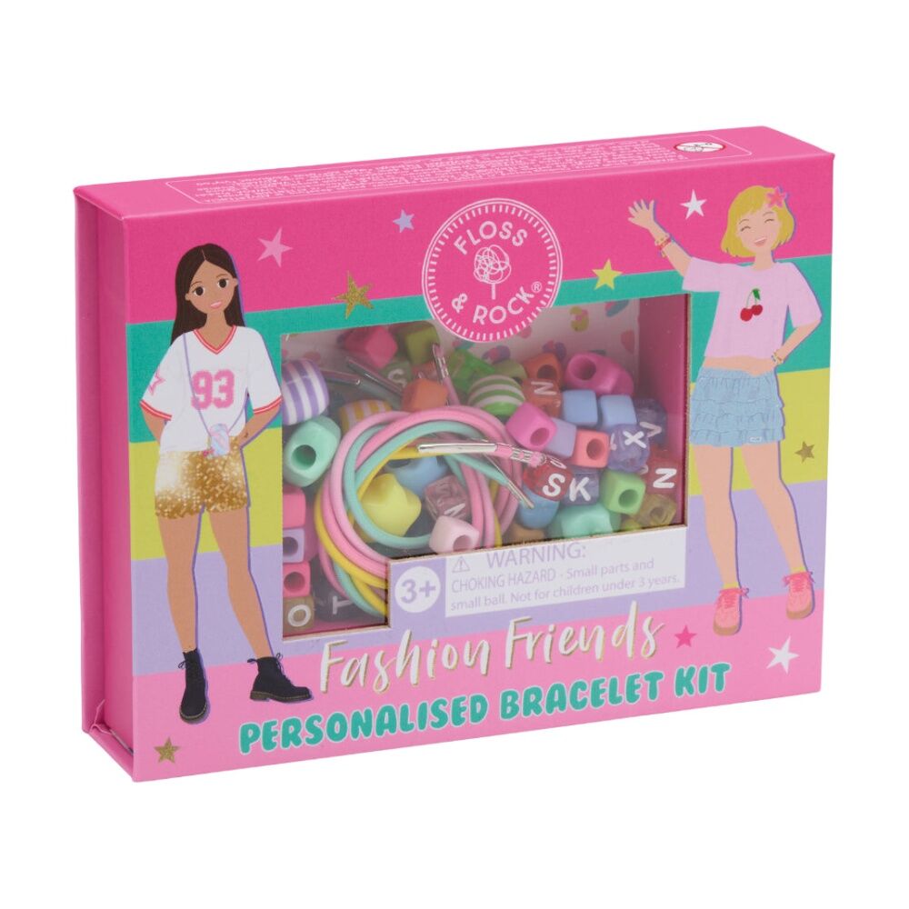 2PK Floss & Rock Kids 5y+ Fashion Friends Bracelet Kit Creative Jewellery Making