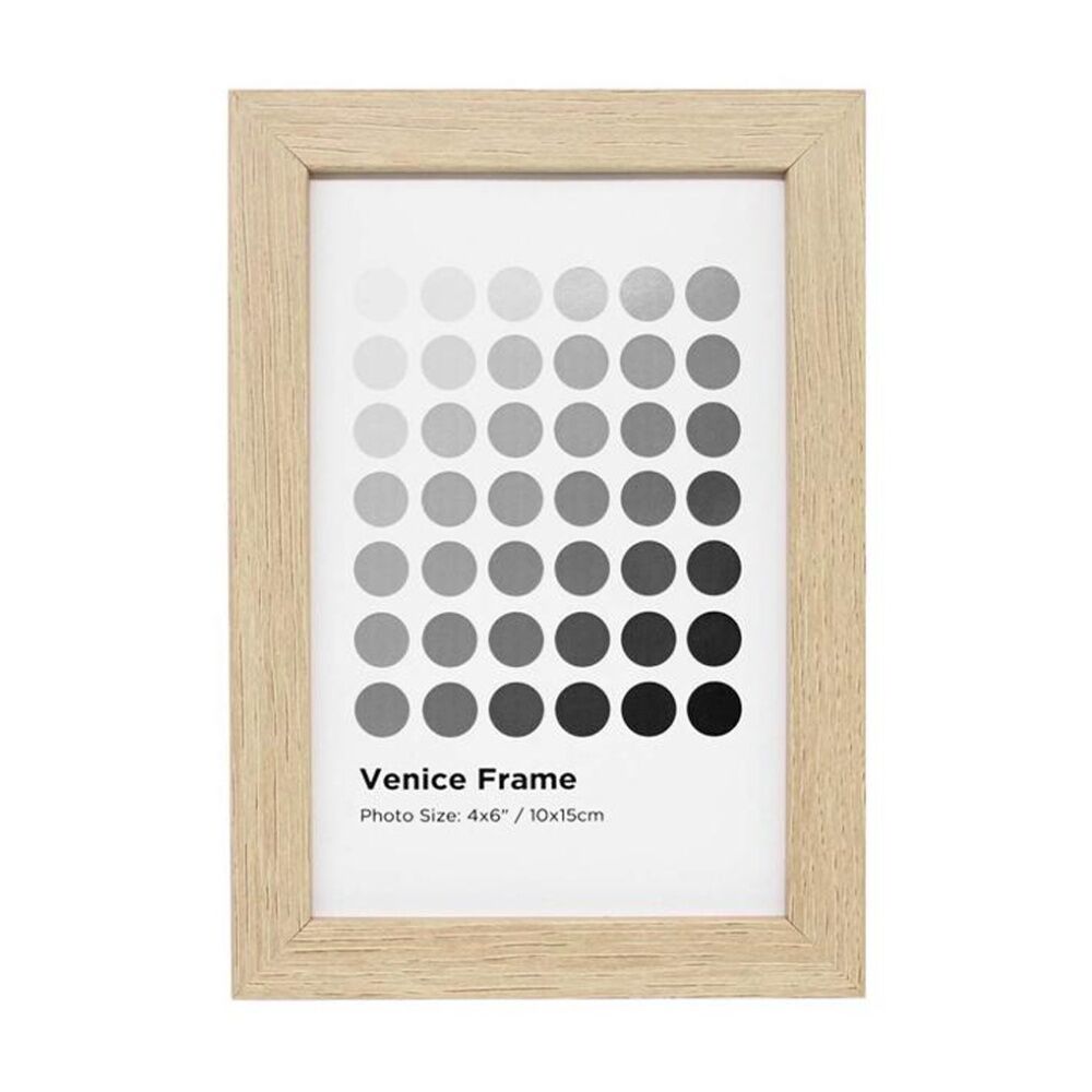 12PK Braz Venice Image Photo Document Display Frame 10x15cm Beech