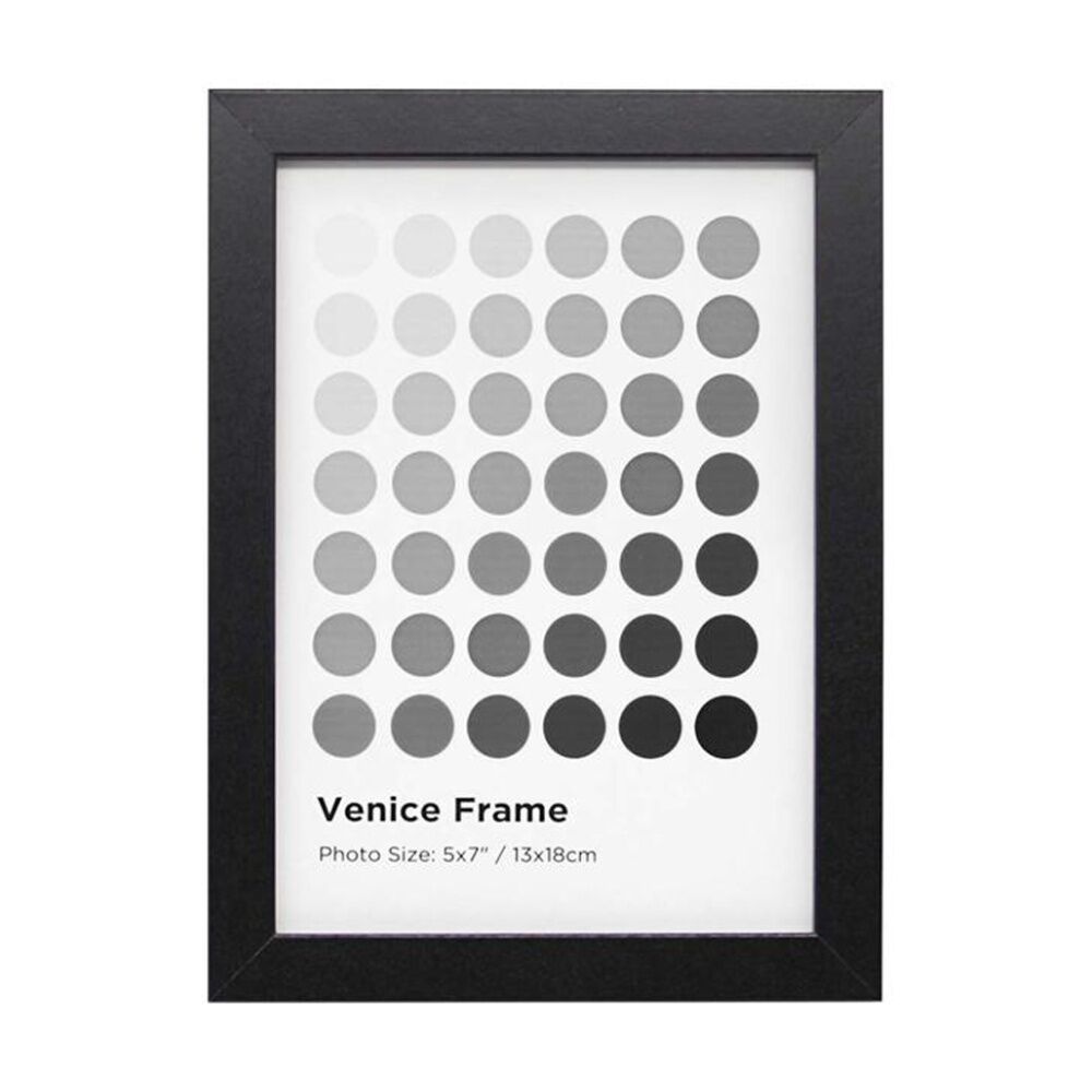 6PK Braz Venice Image Photo Document Display Frame 13x18cm Black