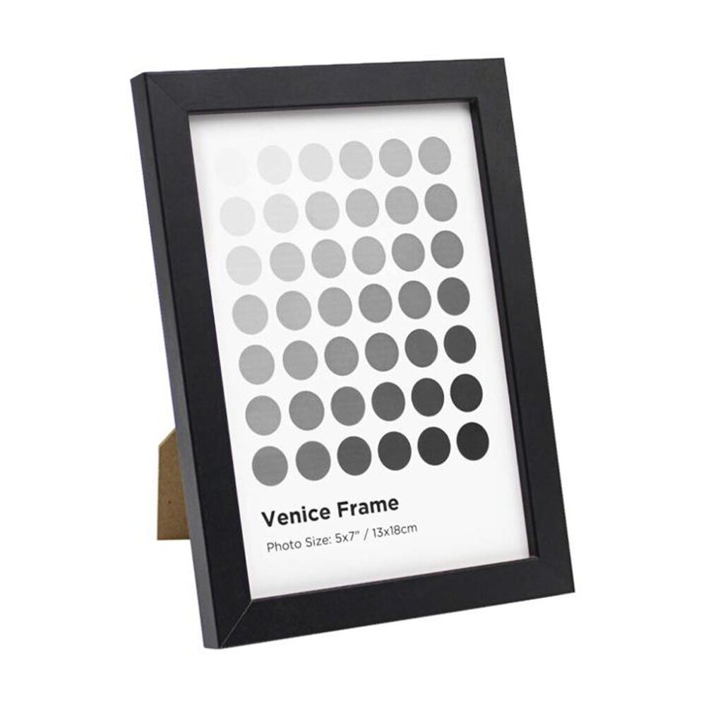 6PK Braz Venice Image Photo Document Display Frame 13x18cm Black