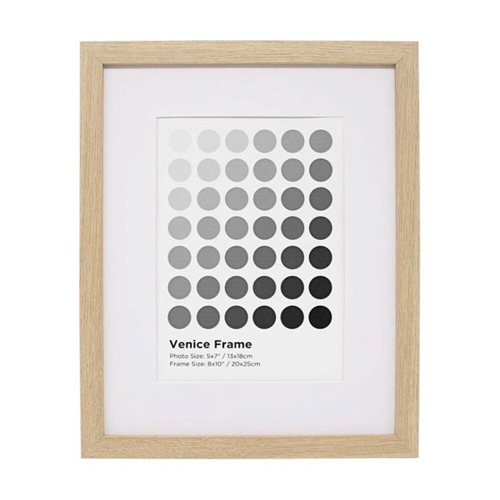 12PK Braz Venice Image Photo Document Display Frame 20x25cm Beech