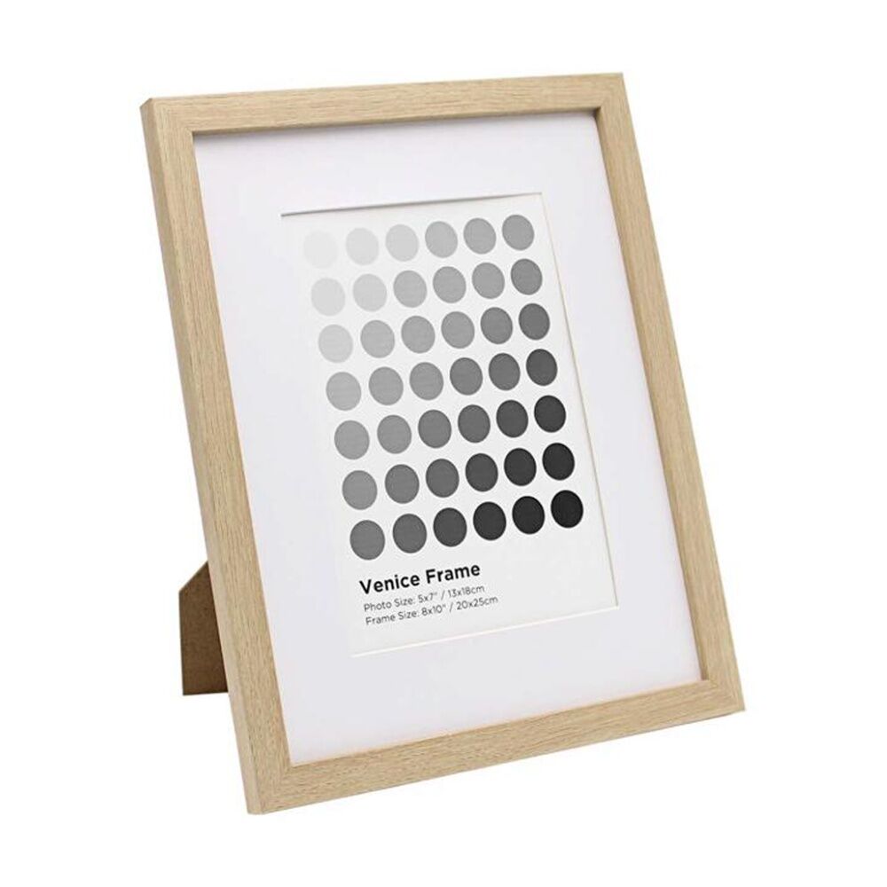12PK Braz Venice Image Photo Document Display Frame 20x25cm Beech