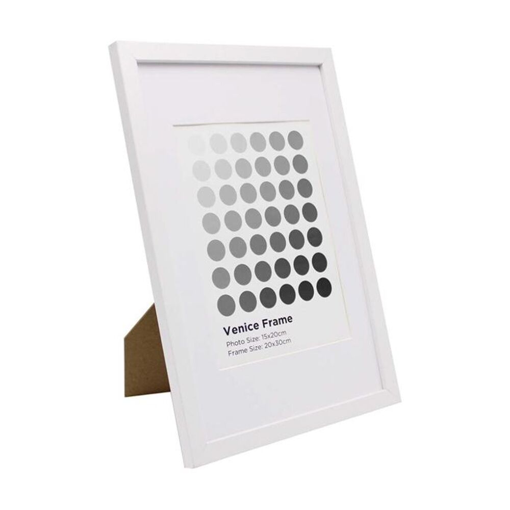 6PK Braz Venice Image Photo Document Display Frame 20x30cm White
