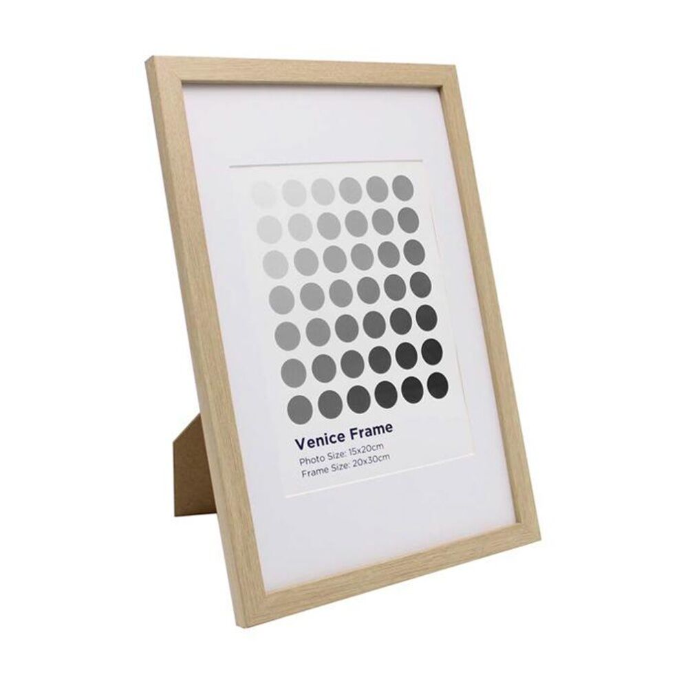 12PK Braz Venice Image Photo Document Display Frame 20x30cm Beech