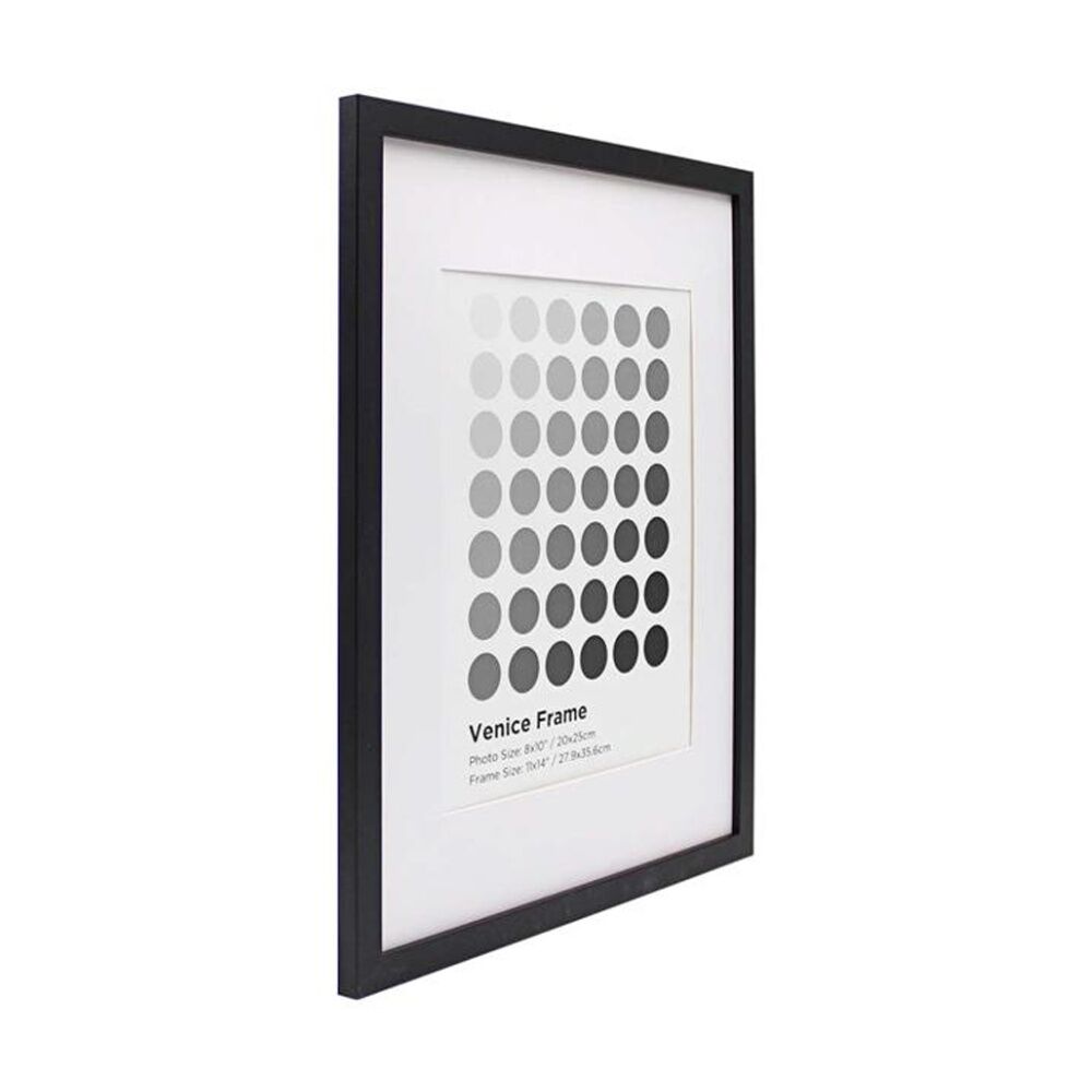 6PK Braz Venice Image Photo Document Display Frame 27.9x35.6cm Black
