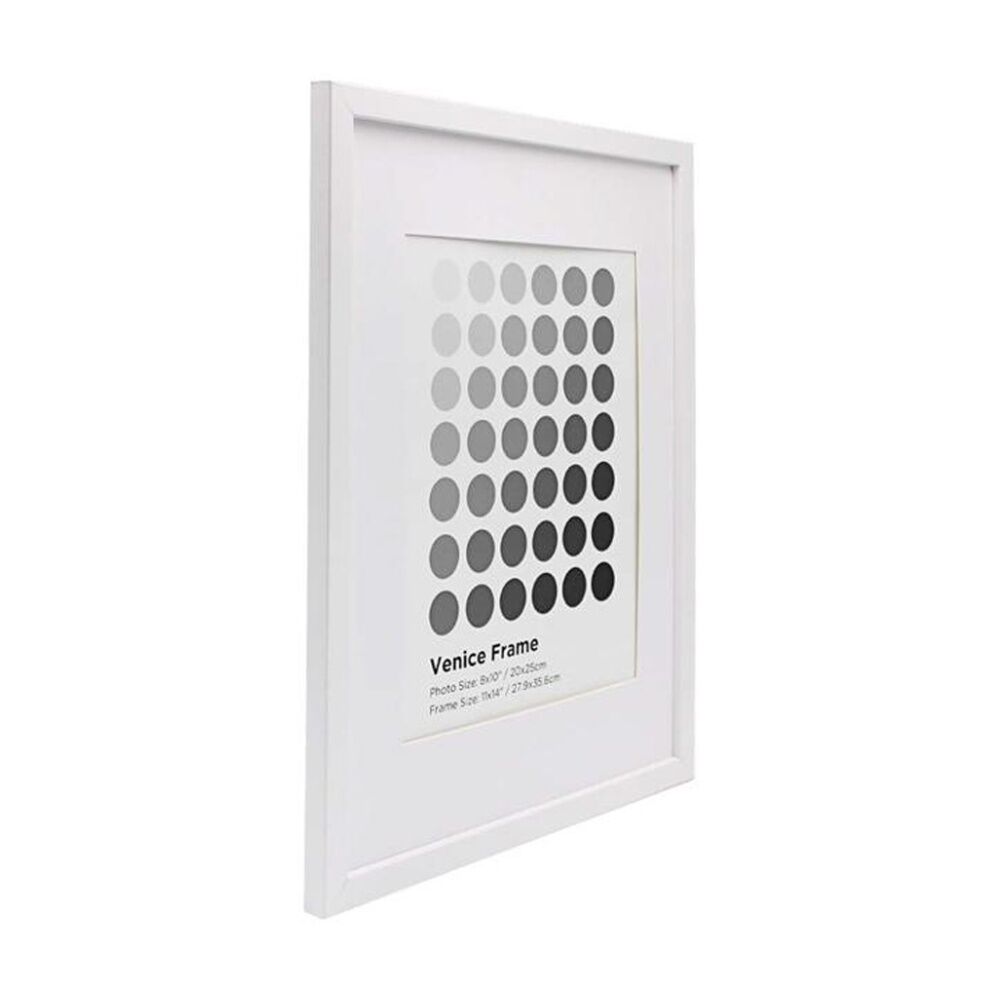 6PK Braz Venice Image Photo Document Display Frame 27.9x35.6cm White