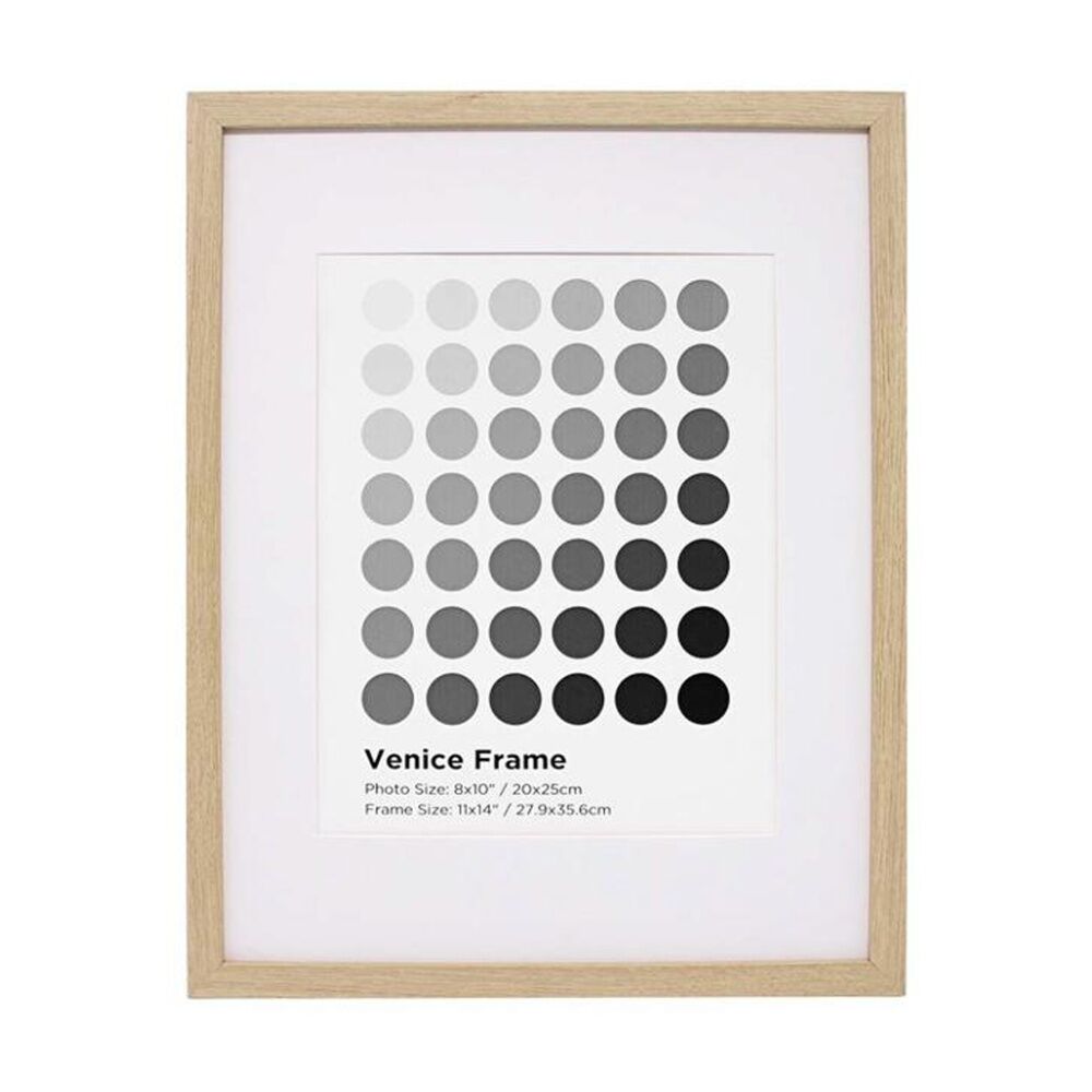 3PK Braz Venice Image Photo Document Display Frame 27.9x35.6cm Beech