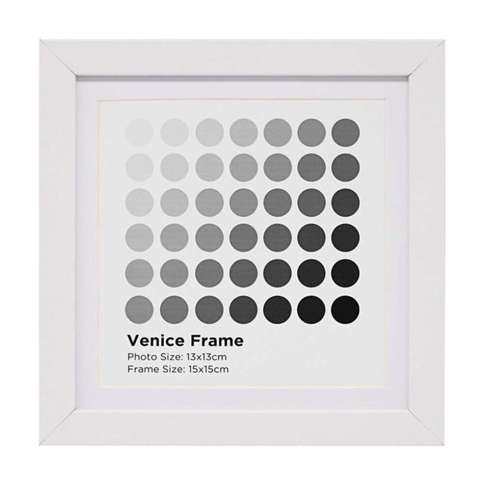 12PK Braz Venice Image Photo Document Display Frame 15x15cm White
