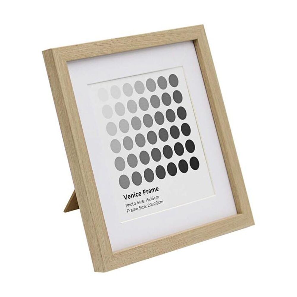 6PK Braz Venice Image Photo Document Display Frame 20x20cm Beech