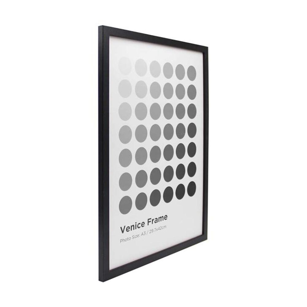 4PK Braz A3 Venice Image Photo Document Display Frame 29.7x42cm Black