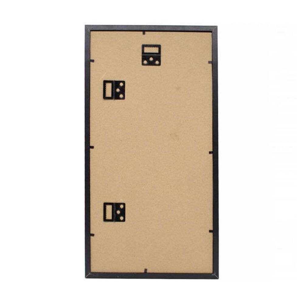 8PK Braz Venice Collage Image Photo Document Display Frame 8x16 Inches Black