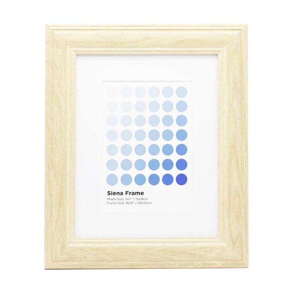 3PK Braz Siena Image Photo Document Display Frame 20x25cm Beech