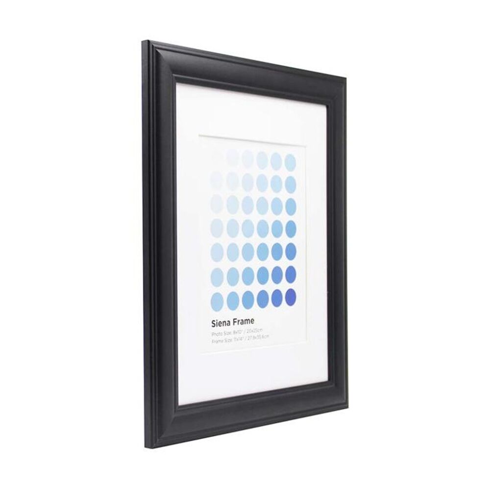 2PK Braz Siena Image Photo Document Display Frame 27.9x35.6cm Black