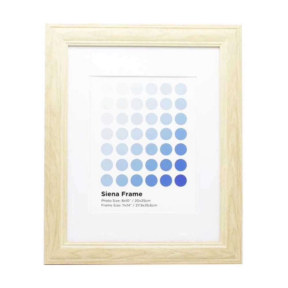 2PK Braz Siena Image Photo Document Display Frame 27.9x35.6cm Beech