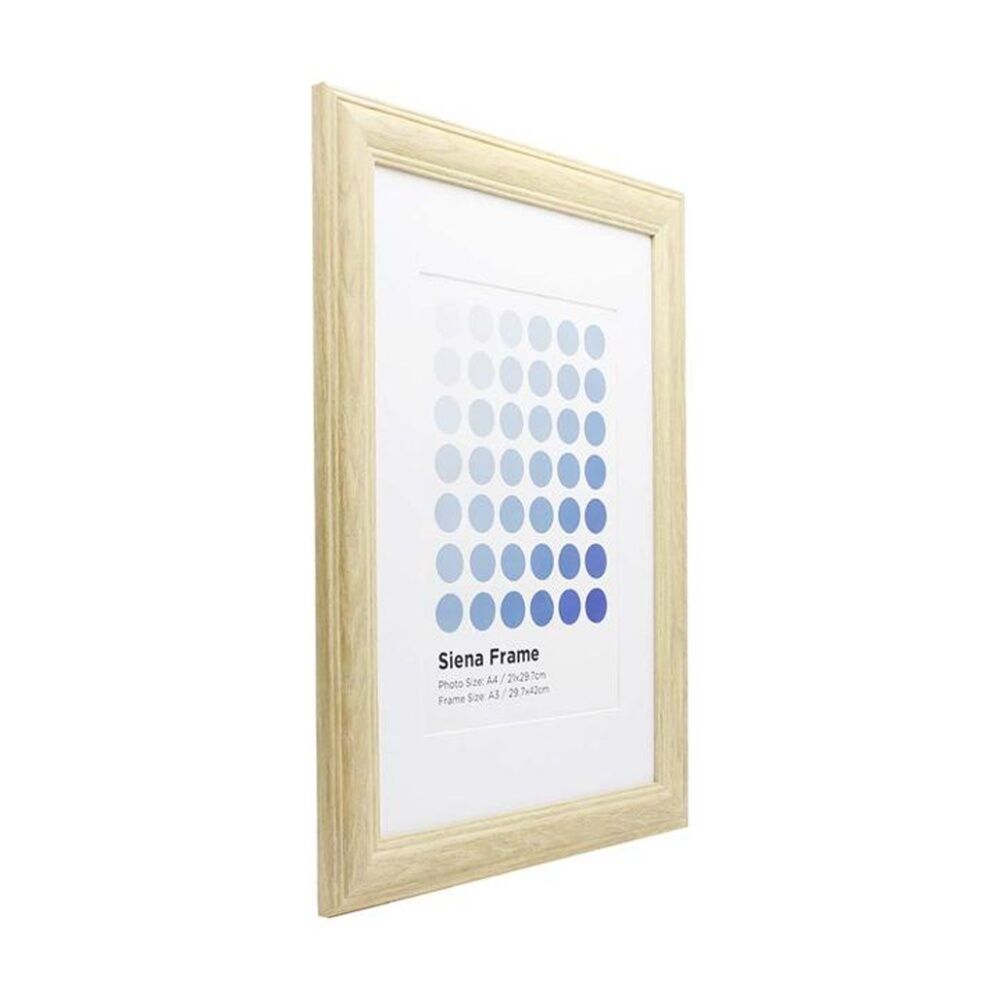 4PK Braz A3 Siena Image Photo Document Display Frame 29.7x42cm Beech