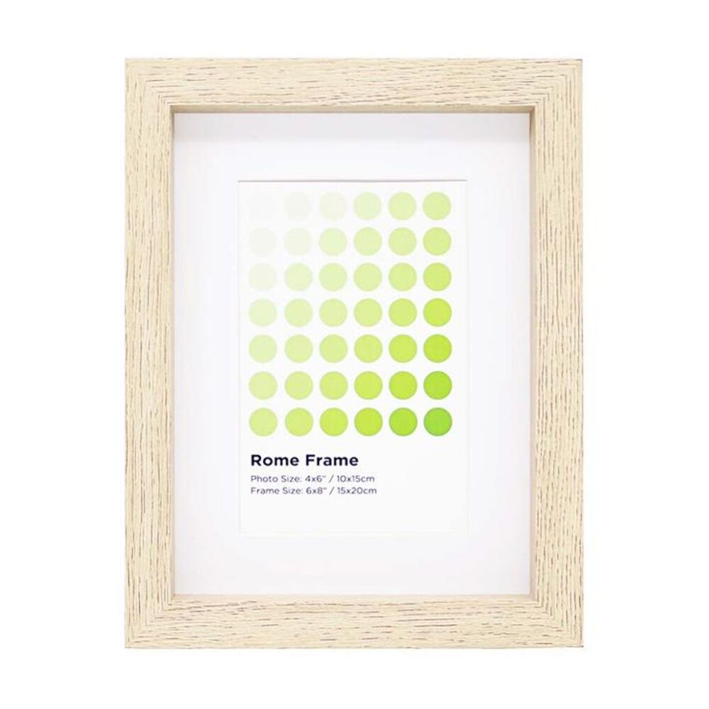 12PK Braz Rome Image Photo Document Display Frame 15x20cm Beech