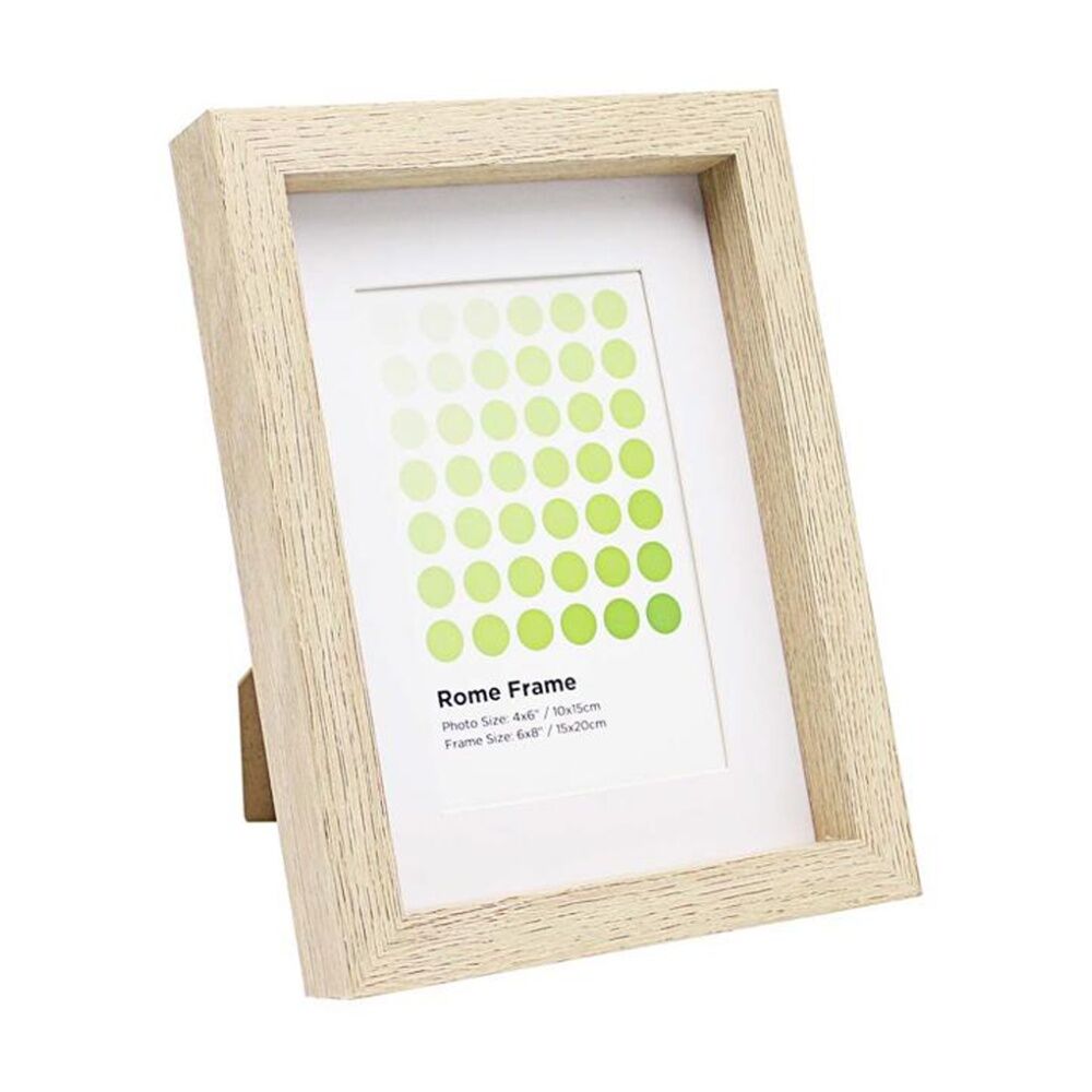 12PK Braz Rome Image Photo Document Display Frame 15x20cm Beech