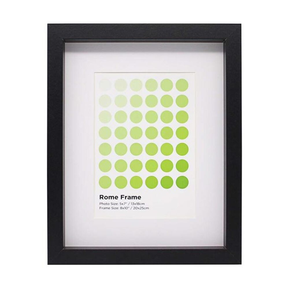 6PK Braz Rome Image Photo Document Display Frame 20x25cm Black