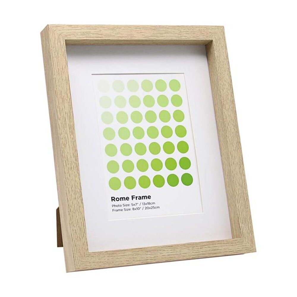 3PK Braz Rome Image Photo Document Display Frame 20x25cm Beech