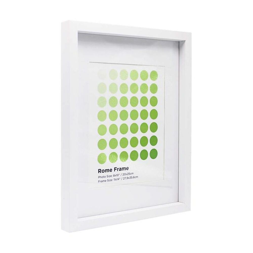 3PK Braz Rome Image Photo Document Display Frame 27.9x35.6cm White