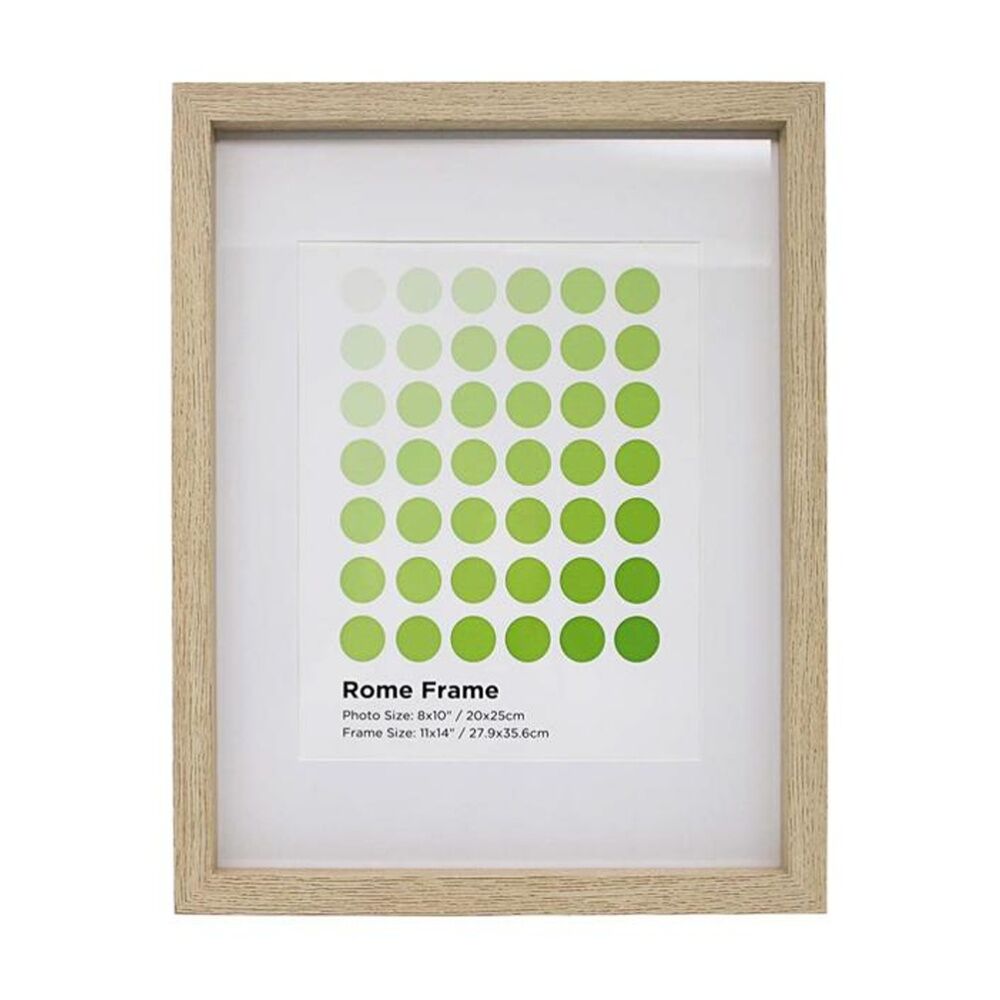 6PK Braz Rome Image Photo Document Display Frame 27.9x35.6cm Beech