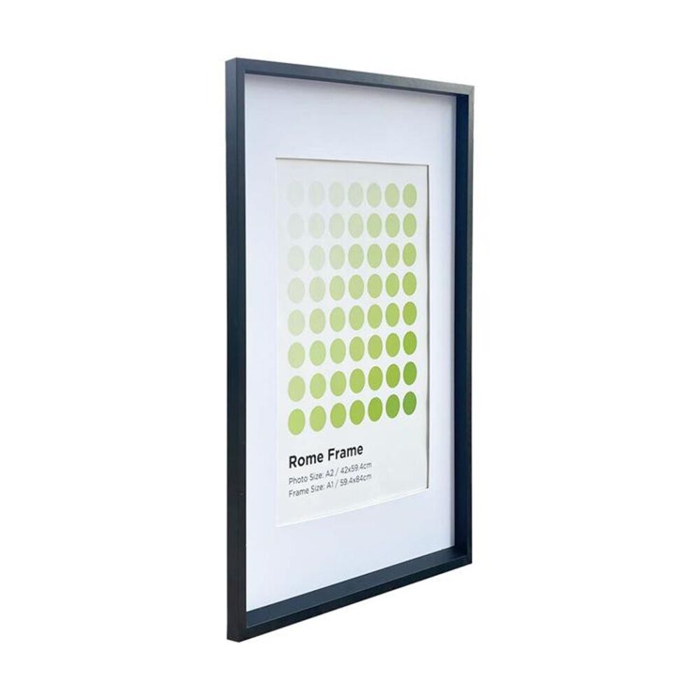 4PK Braz A1 Rome Image Photo Document Display Frame 59.4x84cm Black
