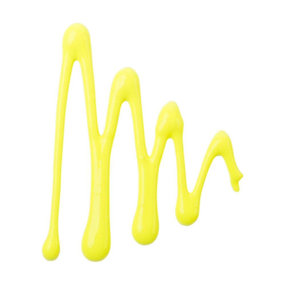 3PK Educational Colours Fluorescent Rainbow Acrylic Paint Yellow 250ml 3y+