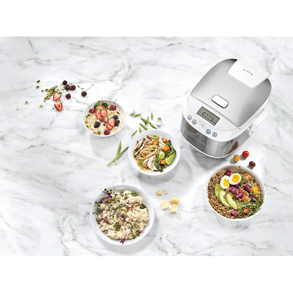 Cuisinart Super Grains & Electric Rice Cooker 10 Cup Capacity - Grey
