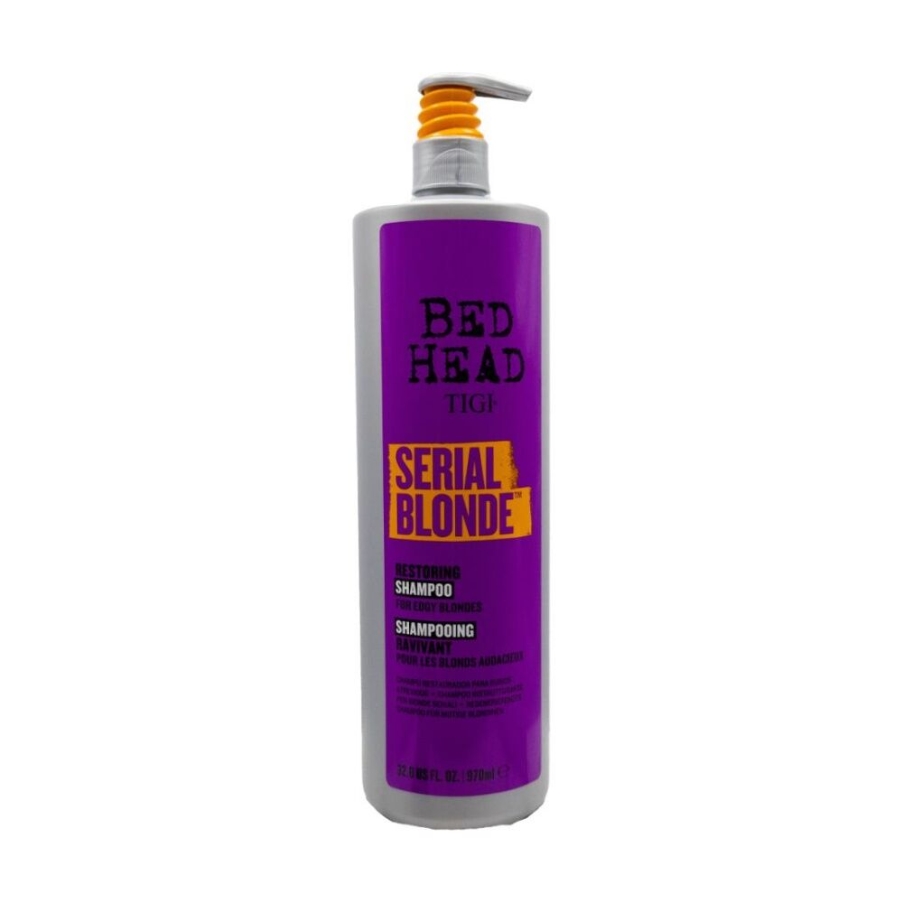 Bed Head Tigi Serial Blonde Restoring Shampoo Bottle 970ml